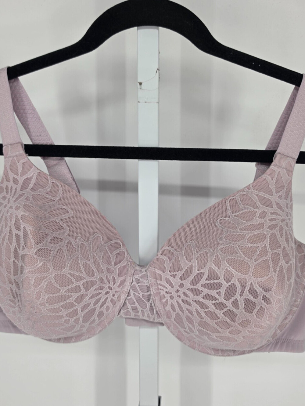 Vanity Fair Womens Sz 40D T Shirt Bra Style 76380 Light Purple
